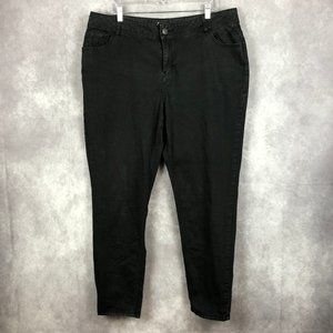 Lane Bryant Black High Rise Skinny Jeans Size‎ 20